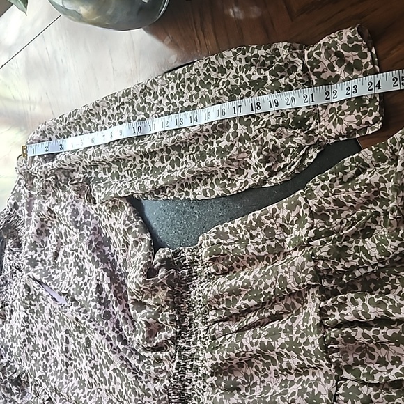 Heartloom Benet Green Floral Tiered Dress Size Large - Picture 14 of 15